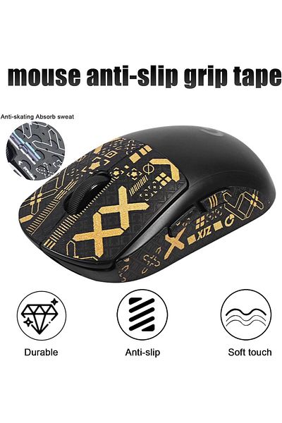 erorex New Mouse Grip Tape Fit For Logitech Gpw G Pro Superlight Self Adhesive Pre Cut Sweat Resistant