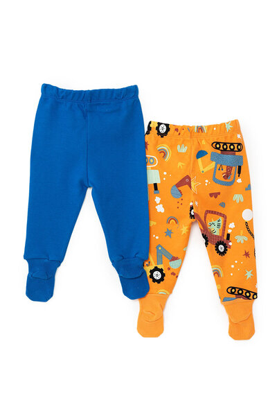 ebebek Hello Baby HelloBaby Erkek 2li Çoraplı Pantolon metraj Erkek Bebek