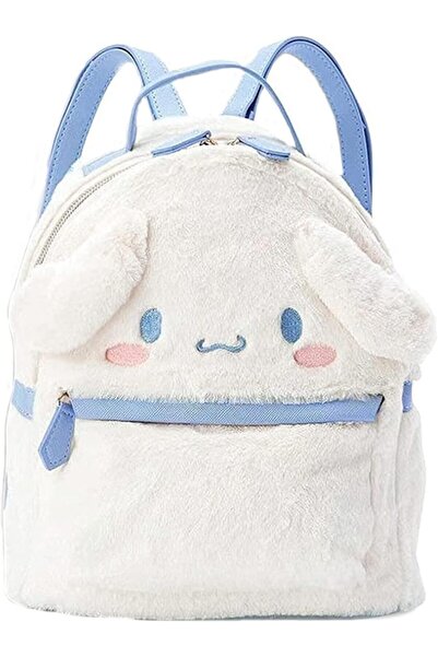 Generic Backpack For Kids 3D White Dog Plush Mini Backpack Perfect Plush Scho...