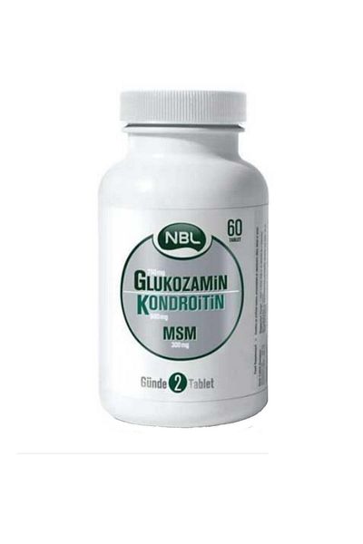 NBL 60 Tablets Glucosamine-Condroitin MSM Product