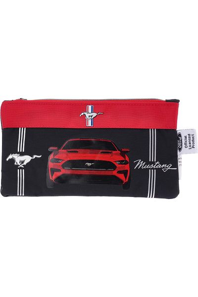 erorex Mustang Pencil Case Students Stationery Pouch For Boys Pencil Holder Portable Pencil Pouch For
