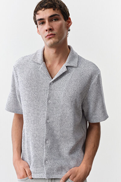 H&M Erkek Yaka Gömlek Regular Fit