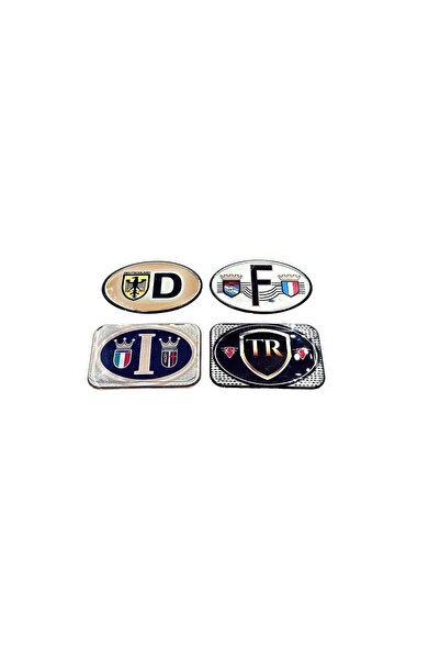 BsElektronik Etiketçilere Özel Sticker Damla Harf Set 4'lu Sticker Damla (D -...