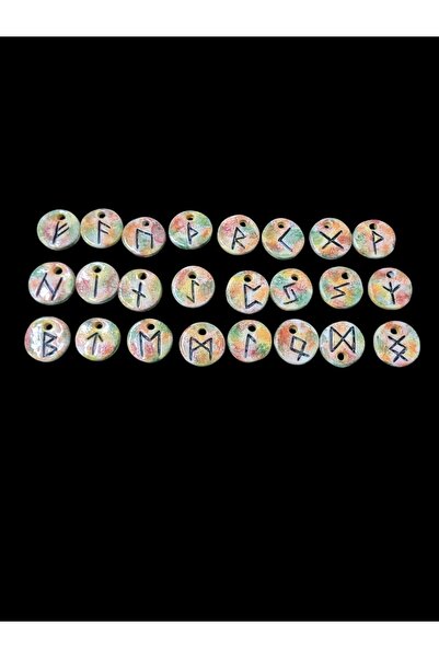 Azura Tasarım Seramik Rune Set Kolye ve Açılım