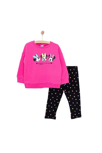 Disney Minnie Mouse Kız Eşofman Takımı Kız Bebek