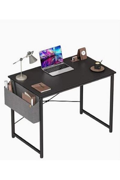 erorex Computer Desk 80Cm Home Office Study Writing Table Modern Simple Laptop Table With Storage Bag