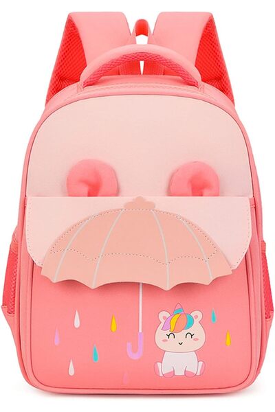 Generic حقيبة ظهر مدرسية للأطفال بتصميم يونيكورن، حقيبة كتب للأطفال في مرحلة ...