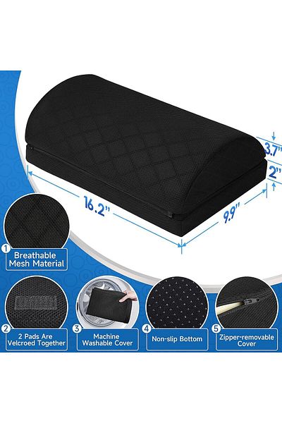 erorex Foot Rest For Under Desk At Work Adjustable Foam For Office Work Gaming Computer Gift Home Office