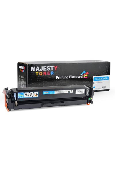 erorex خرطوشة حبر 205A Cf531A متوافقة مع طابعة HP Color Laserjet Pro Mfp M180 M180N M180Nw M180Fw M181