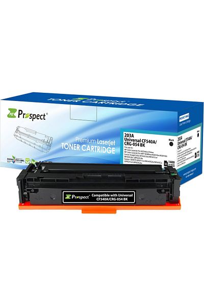 erorex خراطيش حبر ليزر أسود 203A Cf540A متوافقة مع طابعة HP Color LaserJet Pro