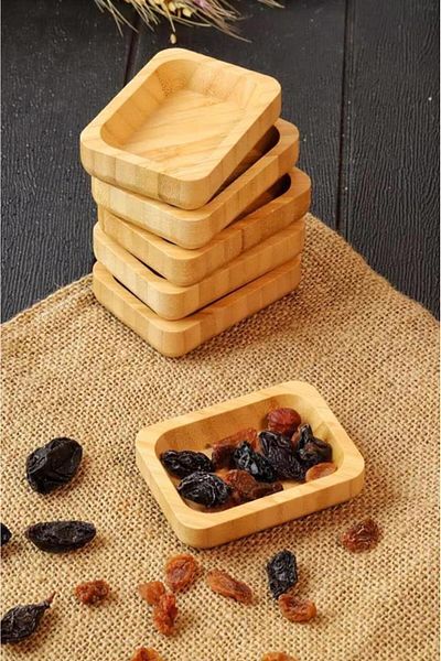 Bambum Mini Sauce Bowl Rectangular - Small 6 Pieces