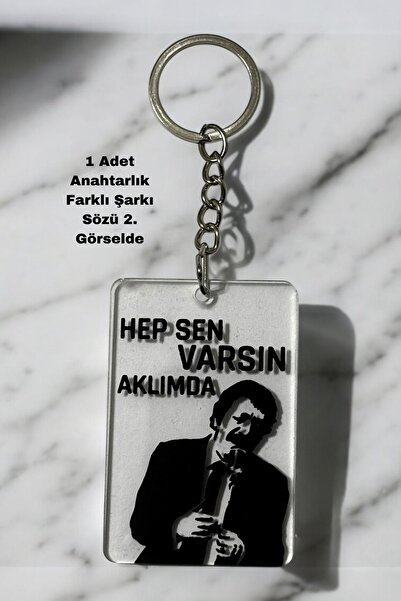 BİRBEYSTORE Geantă pentru chei cu 9 opțiuni diferite de versuri