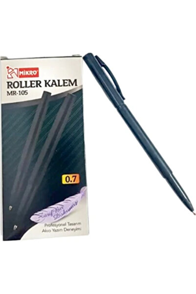 Mikro MR-105 ROLLER KALEM SIYAH 0.7MM