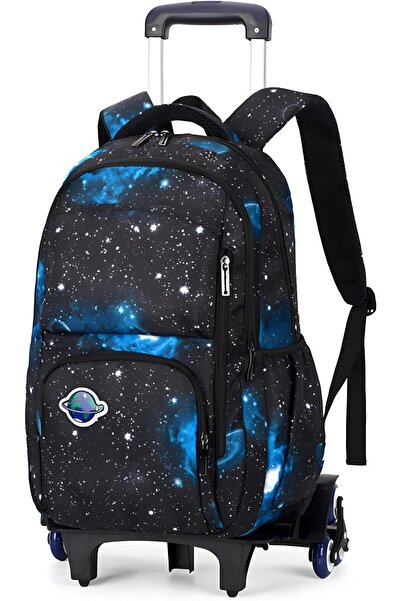 Generic حقيبة ظهر بعجلات للأطفال للأولاد، حقيبة ظهر بعجلات للمدرسة الابتدائية...