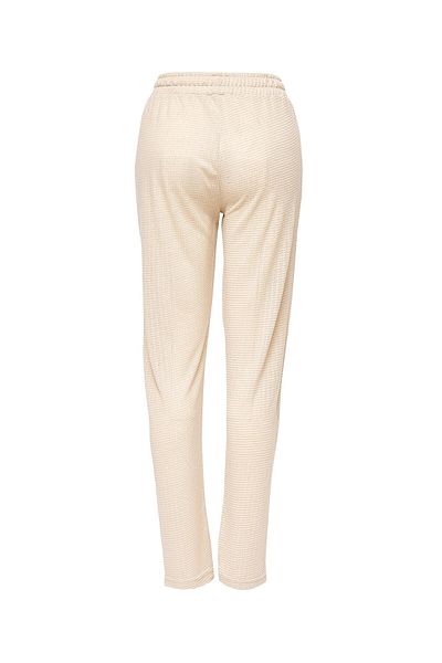Weweus Μπεζ Γυναικείο Super Thin Sweatpants Bottom 199-2y