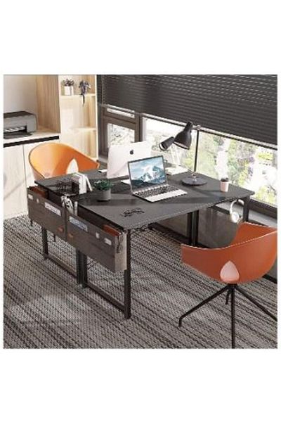 erorex Computer Desk 80Cm Home Office Study Writing Table Modern Simple Laptop Table With Storage Bag