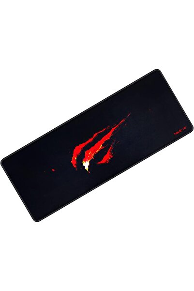 erorex لوحة ماوس Hv Mp861 من سلسلة أجهزة الكمبيوتر الشخصية، مقاس 70 سم × 30 سم، أسود وأحمر