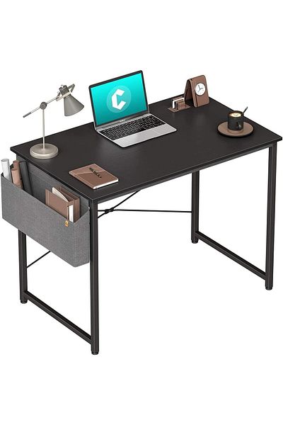 erorex Computer Desk 100Cm Home Office Computer Writing Table Modern Simple Laptop Pc Table Sturdy Home