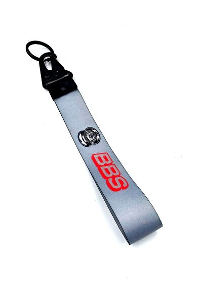 BsElektronik Breloc din metal proiectat BBS Material de primă clasă cu accesorii din material textil
