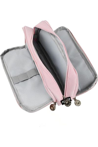 erorex Large Pencil Case With Compartments Easy To Sort Stationary Pencil Case For Women Pink Pencil Case
