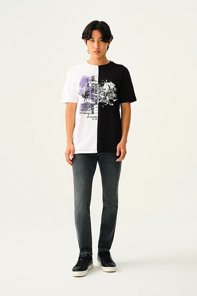 Loft Ανδρικό παντελόνι Ricardo Smoked Grey