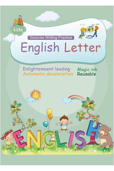 erorex Magic Ink Copybooks For Kids Reusable Handwriting Workbooks For Preschools Grooves Template Design