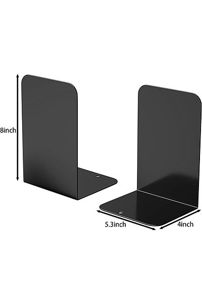 erorex Book Ends Bookends For Shelves Premium Book Ends For Heavy Books Metal Book Shelf Holder Home