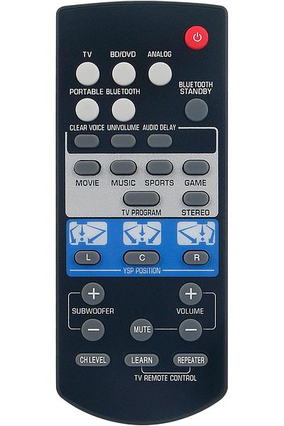 erorex جهاز تحكم عن بعد بديل FSR147 Zu80480 مناسب لشريط الصوت Yamaha Musiccast Ysp 2500 Ysp Cu2500 Ns