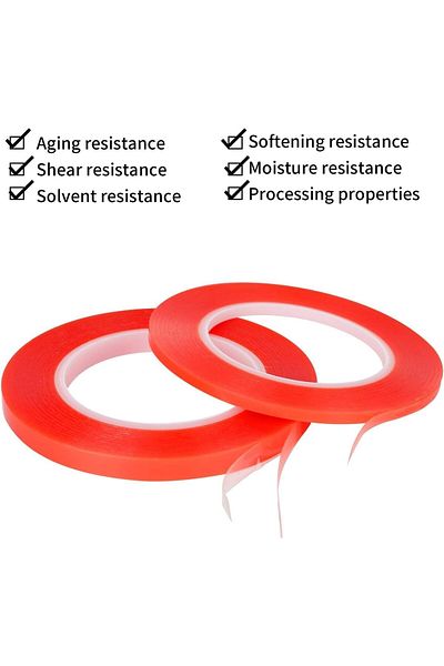 erorex Double Sided Adhesive Tape 2 Pcs 33M Double Sided Tape Heavy Duty Heat Resistant High Adhesion