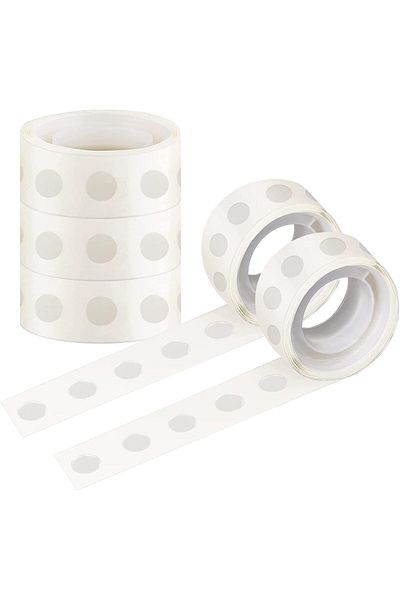 erorex 500Pcs Balloon Glue Dots Removable Adhesive Tape Double Sided Glue Point For Scrapbook Party