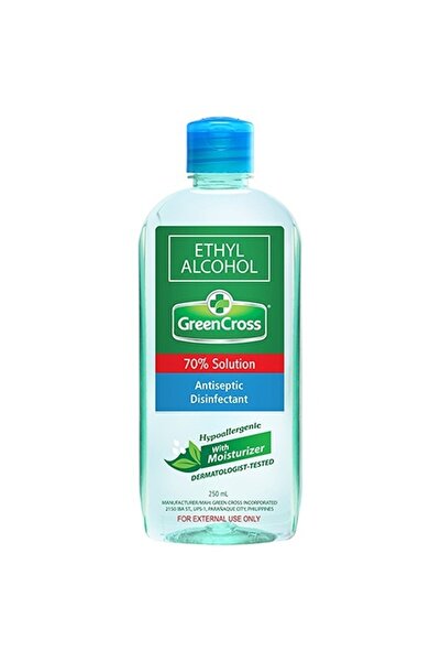 Green Cross كحول إيثيلي 70% 250 مل مع مرطب