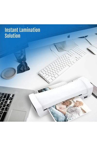 erorex Sl200 Laminator Machine A4 Hot And Cold Laminating Machine With Two Rollers Includes 10 Lamination