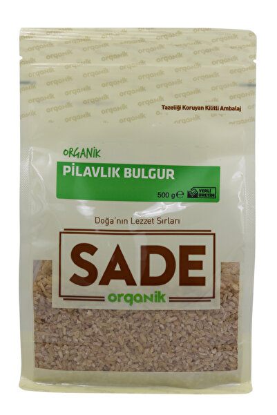 Sade Organik Pilavlık Bulgur 500 gr
