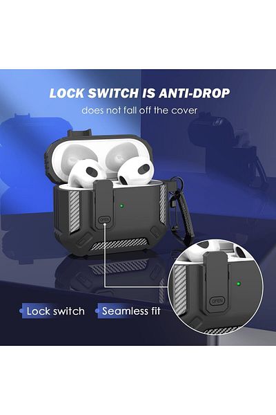 erorex جراب حماية مقاوم للصدمات لسماعات Bose Quietcomfort Earbuds II 2022 وQuietcomfort Ultra Earbuds