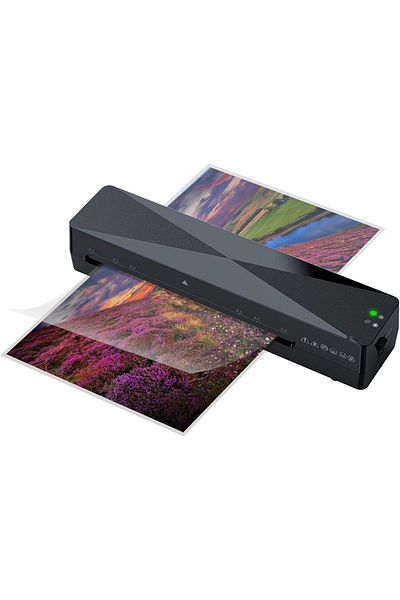 erorex A4 Laminator Hot And Cold Machine Desktop Portable Laminator With 15 Pcs A4 A5 A6 Laminating