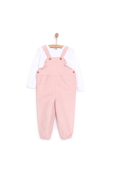 ebebek Hello Baby Kız Salopet-Tshirt Kız Bebek