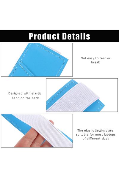 erorex Adjustable Elastic Band Pen Holder Pu Leather Elastic Pencil Holder Pouch Leather Elastic Band Pen