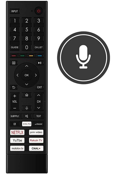 erorex 06 Btznyy Nrc901V Rc901V Fmrd جهاز تحكم عن بعد بديل مناسب لتلفزيون Tcl Android 32S525 32S527 65P615