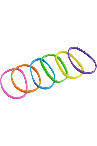 erorex Colorful Rubber Band Set 25 38 50Mm Reusable Elastic Stretch Bands With Strong Grip For Office Home