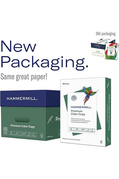 erorex Printer Paper Premium Color 32 Lb Copy Paper 8.5 X 11 1 Ream 500 Sheets 100 Bright Made In The Usa