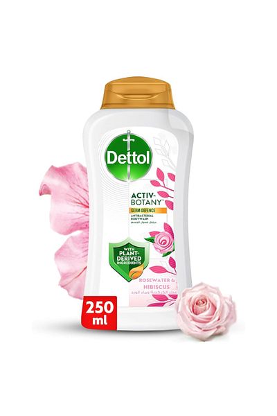 Dettol Shower Gel Hibiscus And Rosewater 250Ml