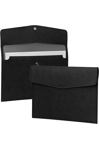 erorex Pu Leather A4 File Folders Waterproof Portfolio Binder With Magnetic Snap Closure A4 Filing