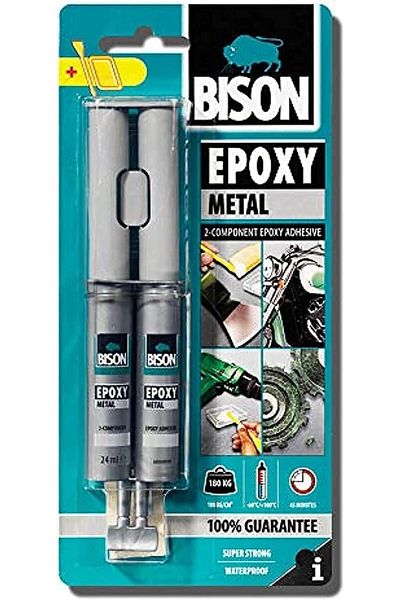 erorex Epoxy Adhesive Metal Syringe Grey 24Ml