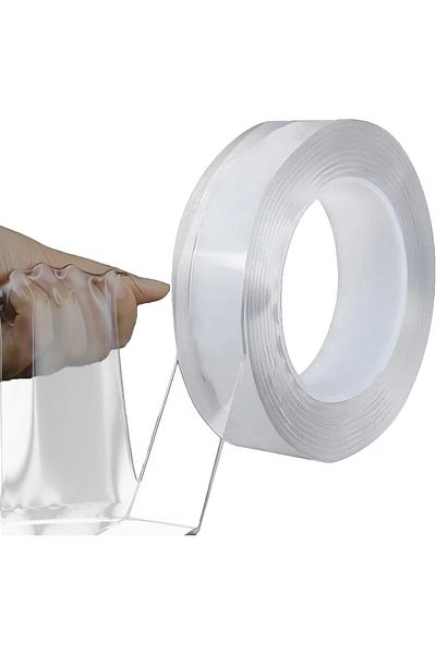 erorex Nano Double Sided Adhesive Transparent Magic Tape 3M 1.2 Cm X 100 M