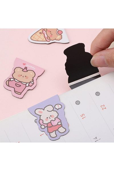 erorex Magnetic Bookmarks Bookmarks With Cartoon Patterns Page Clips For Students Teachers Kids Schools