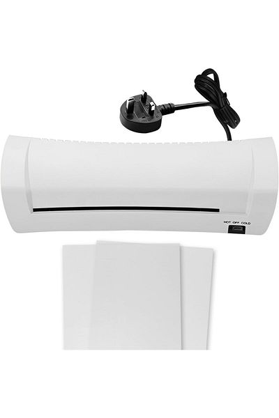 erorex Sl200 Laminator Machine A4 Hot And Cold Laminating Machine With Two Rollers Includes 10 Lamination