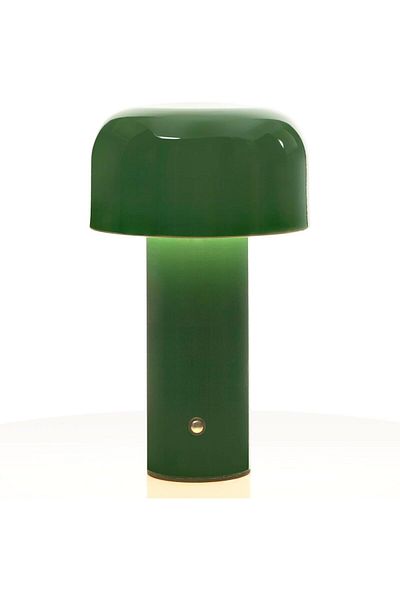 erorex Modern Mushroom Table Lamp For Portable Touch Dimming Rechargeable Led Night Light With 3 Levels