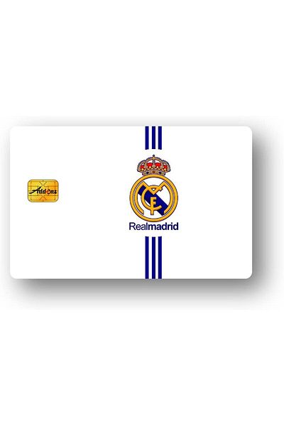 erorex Real Madrid Cf #1 Debit Or Credit Card Skin Sticker Full