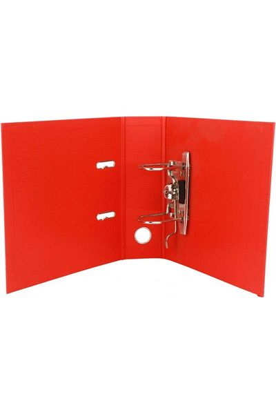 erorex File Folder Binder A5 2 Rings Red
