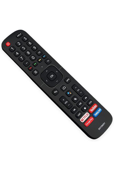 erorex Erf3K86 Erf3K86H Voice Replaced Remote Control Fit For Hisense Smart Tv
